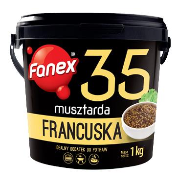 Musztarda francuska 1kg - Fanex